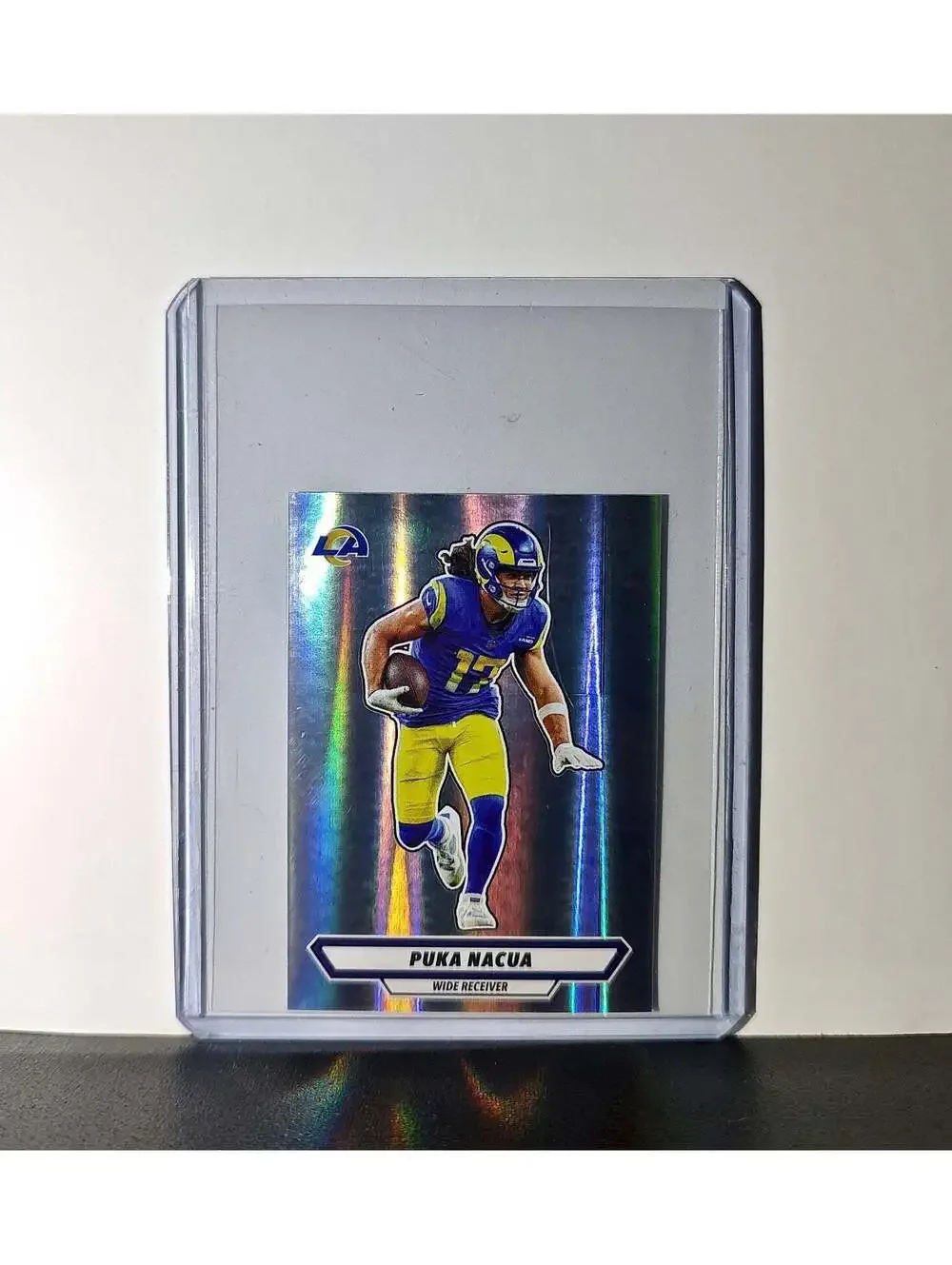 Puka Nacua 2025 Panini NFL #503 Foil Sticker Los Angeles Rams